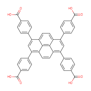 1,3,6,8-tetrakis(4-carboxyphenyl)pyrene; Số CAS: 933047-52-0 (sản xuất tự chủ, sản phẩm chính, giá cả hợp lý) (cung cấp ngay lập tức, sản phẩm nghiên cứu, thanh toán sau khi nhận hàng cho các trường đại học, viện nghiên cứu và cơ sở nghiên cứu)