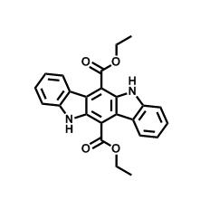 5,11-dihydroindolo[3,2-b]carbazol-6,12-dicacboxylat đietylic; CAS: 252987-48-7 – đóng gói theo kích thước khác nhau, phân chia theo nhu cầu, sản phẩm nghiên cứu, cung cấp ưu việt, có thể nhận đặt hàng các hợp chất khác.